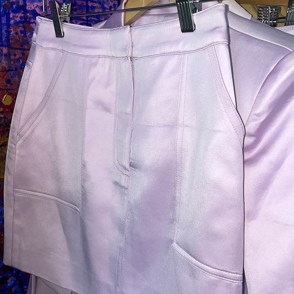 Women’s Business Blazer Skirt Suit Set - Picture 3 of 4